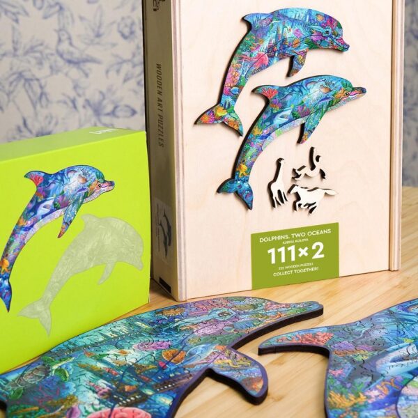 Dolphins. Two oceans