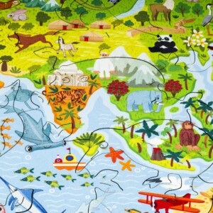 Kids World Map - Image 3