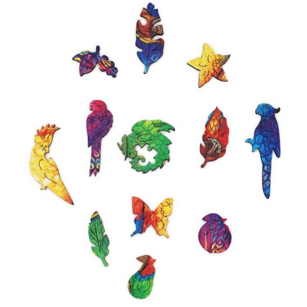 Playful Parrots 5 in 1