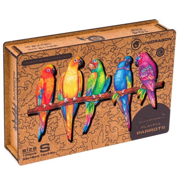 Playful Parrots 5 in 1