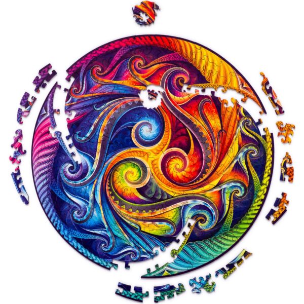 Mandala-spiraalin suoritusmuoto