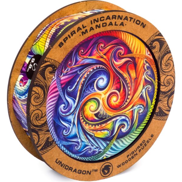 Mandala-spiraalin suoritusmuoto
