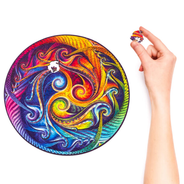 Mandala-spiraalin suoritusmuoto