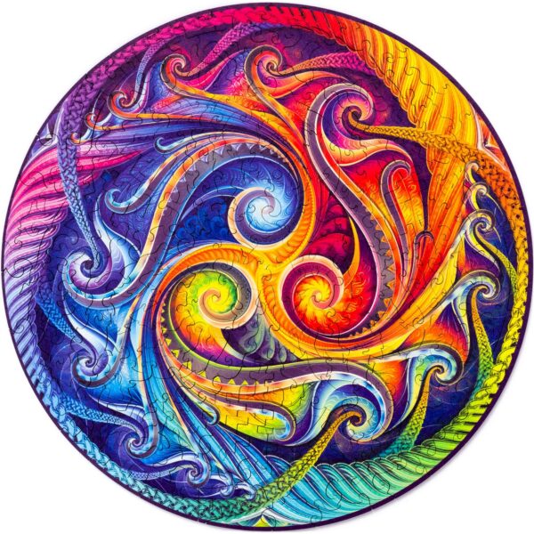 Mandala-spiraalin suoritusmuoto