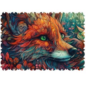 Ornamental Floral Fox - Image 1