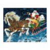 Santa is in a hurry to visit you