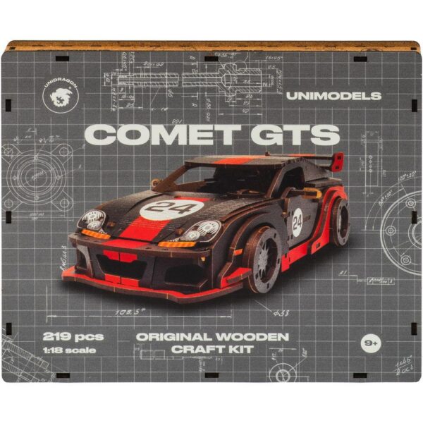 Comet GTS Must-Punane