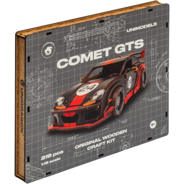 Comet GTS Must-Punane