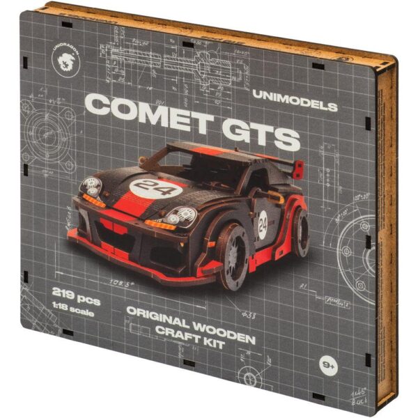 Comet GTS Must-Punane