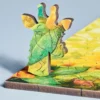 sunflower giraffe wooden puzzle